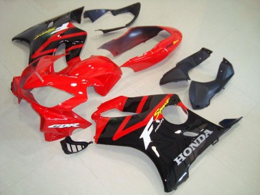Noir Rouge 2004-2007 Honda CBR600 F4i Carénage Moto