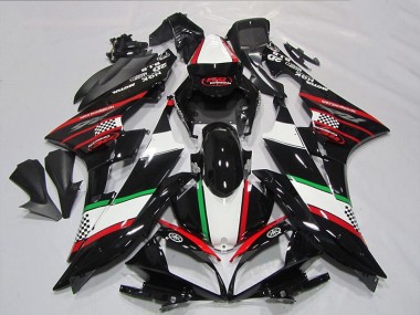 Noir Rouge Vert 2006-2007 Yamaha YZF R6 Carénage Moto