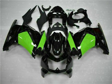 Noir Vert 2008-2012 Kawasaki EX250 Carénage Moto