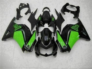 Noir Vert Ninja 2008-2012 Kawasaki EX250 Carénage Moto