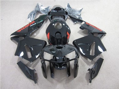 Noir avec Rouge 2005-2006 Honda CBR600RR Carénage Moto