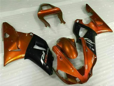 Orange 2000-2001 Yamaha YZF R1 Carénage Moto