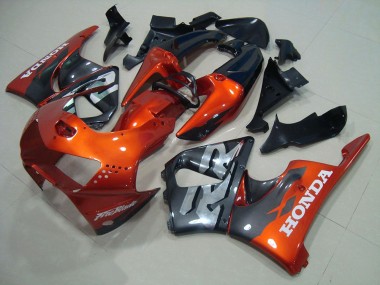 Orange Gris 1998-1999 Honda CBR900RR 919 Carénage Moto