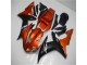 Orange Noir 2002-2003 Yamaha YZF R1 Carénage Moto Orange Noir 2002-2003 Yamaha YZF R1 Carénage Moto