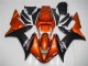 Orange Noir 2002-2003 Yamaha YZF R1 Carénage Moto Orange Noir 2002-2003 Yamaha YZF R1 Carénage Moto