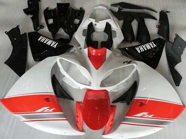 Racy Rouge Blanc Noir 2009-2011 Yamaha YZF R1 Carénage Moto
