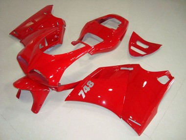 Rouge 1993-2005 Ducati 748 916 996 996S Carénages Moto