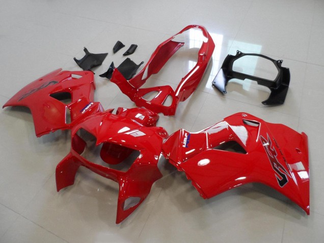 Rouge 1998-2001 Honda VFR800 Carénages Moto Rouge 1998-2001 Honda VFR800 Carénages Moto