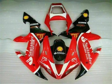 Rouge 2002-2003 Yamaha YZF R1 Carrosserie Moto