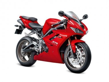 Rouge 2009-2012 Triumph Daytona 675 Triple Carénage Moto
