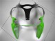 Vert Blanc Noir 2000-2002 Kawasaki ZX6R Carénage Moto Vert Blanc Noir 2000-2002 Kawasaki ZX6R Carénage Moto